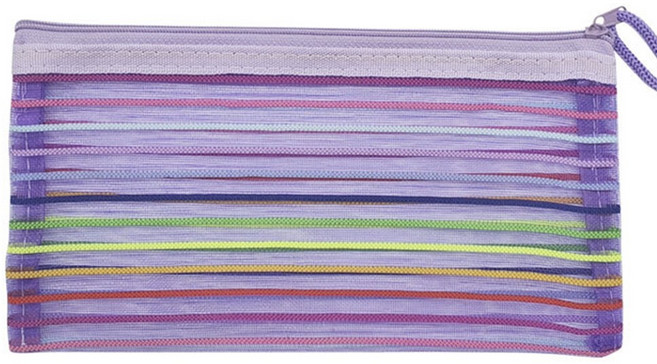 얇은 매쉬 여행지폐지갑 납작장지갑 지퍼 외화보관