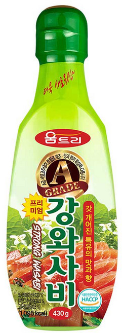 움트리 프리미엄 강와사비, 430g, 20개