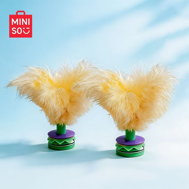 毽子 鵝毛 運動健身, 1個, 鵝毛毽子【比賽專用】-琥珀黃2只裝