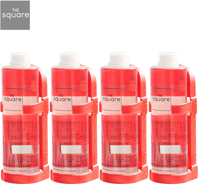 더스퀘어 국산 투척용 소화기 던지는 강화액 초기진압 소화기[4개입 1세트], 4개, 600ml