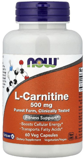 NWF L-카르니틴 Carnitine 500 mg 60 베지 캡슐 1개, 60정