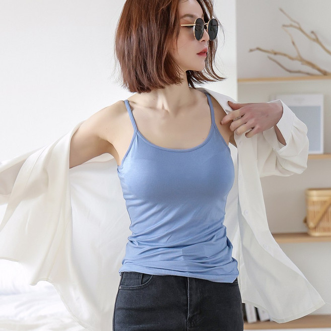 arua 아루아 실키한 비스코스 캡나시 브라탑