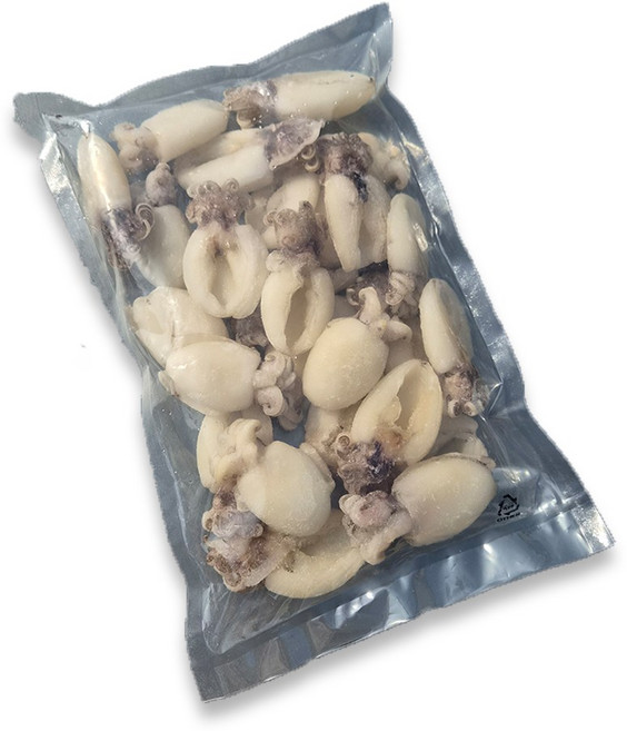 [나주수산] 냉동 갑오징어500g 손질된 베이비 미니 사이즈 인도네시아 구이용 볶음용, 1개, 500g