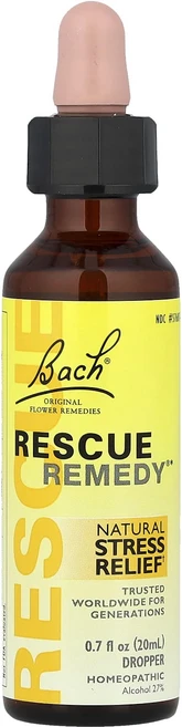 건강챙기세요 Bach Originalflower Remedy® Rescue Remedy® 천연 스트레스 릴리프 20ml(0.7fl oz) 백살까지오래오래, BachOriginalflowerRemediesResc, 1개, 20ml - 쿠팡
