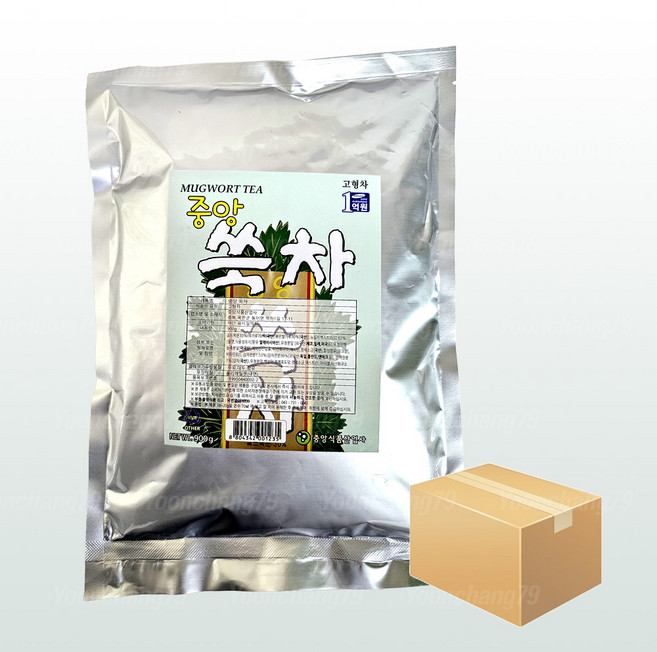 중앙 쑥차 900g x 12개 1박스 자판기 믹스 율무차