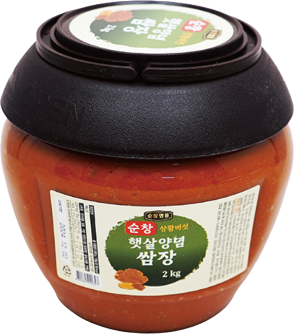 아주존 순창우리식품 상황버섯 햇살양념 쌈장, 1개, 2kg