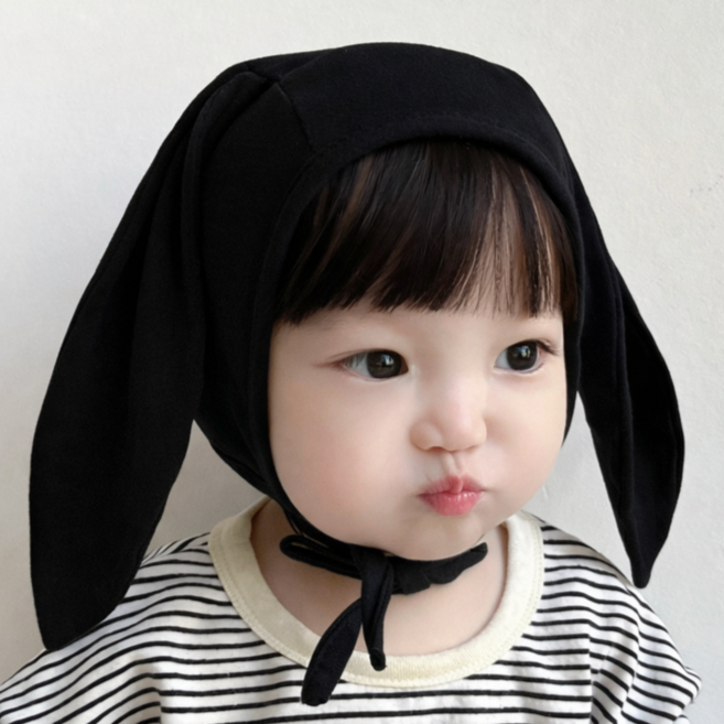 [KC인증]아기 토끼 보넷 유아