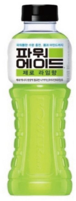 파워 에이드 제로 라임향, 600ml, 12개