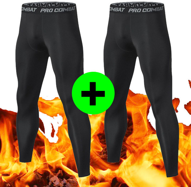 2개1세트 SABU 남자 기능성 기모 레깅스