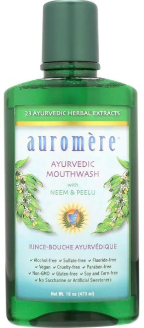 가글 구취제거 구강청결 마우스워시 오로미어 아유르베딕 구강청결제 비건 무첨가 알코올 천연 비 GMO16온스 1개 - 쿠팡