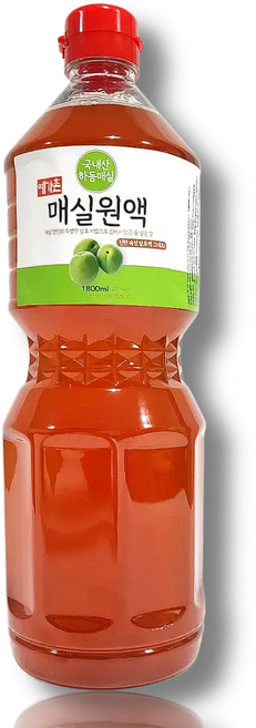 예가촌 업소용 매실원액 100% 국내산 매실청원액 매실액기스 매실청, 1.8L, 1개