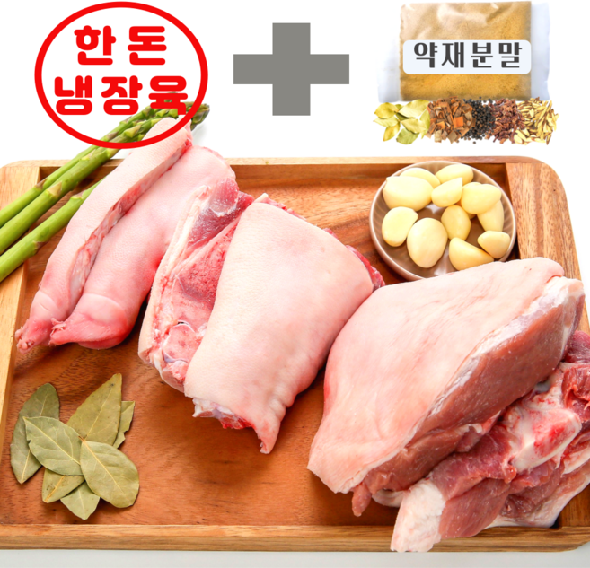 하누랑한도니 한돈 냉장 앞다리 생족발 1.8kg이상 돼지족발, 앞 장족 : 5컷(6조각), 1개