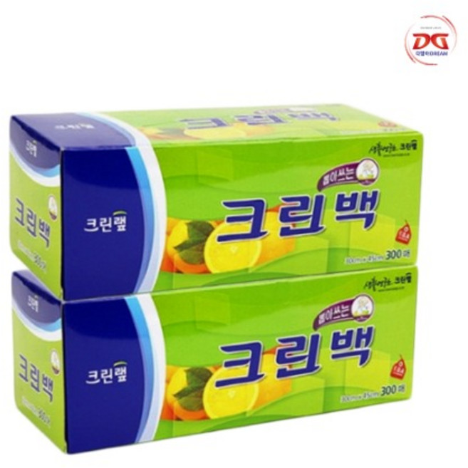 크린랲 크린백 30x45cm 300매 2개