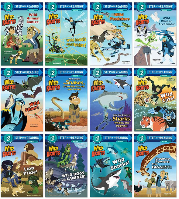 Wild Kratts 12종, Random House Books for Young..