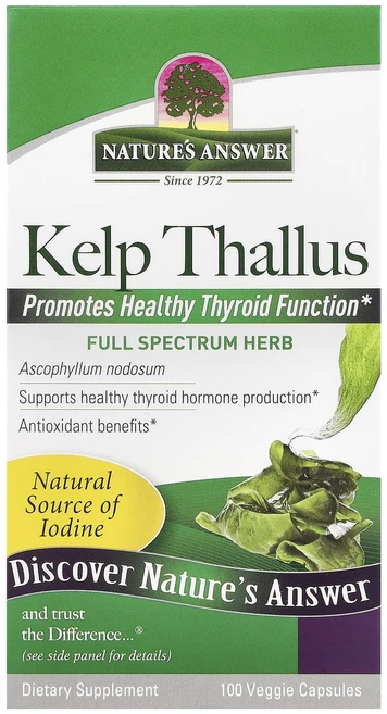 행복하고 건강하게 Nature's Answer 해조류 엽상 베지 캡슐 100정(캡슐 1정당 250mg) 백년회로하세요, NaturesAnswer해조류엽상베지캡슐100정캡슐1정, 1개 - 쿠팡