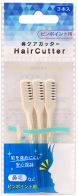 니켄 코털제거기 3p, 화이트, 3세트