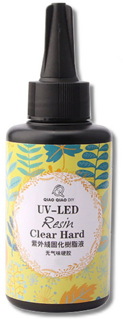 大港化工原料行: - 巧巧牌 含稅價 滴膠 硬膠 led膠 水晶滴膠 水晶膠 樹脂, UV膠60g, 1個