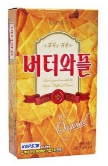 크라운제과 버터와플, 35g, 22개