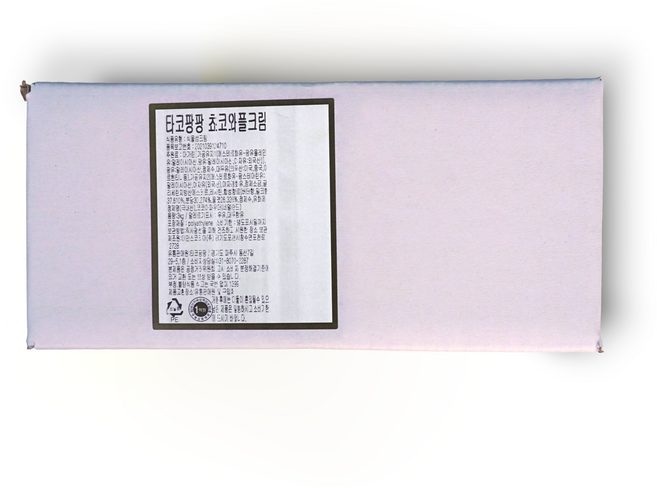 한국이안스 꾸플 달콤한 와플재료 초코 와플크림 2kg, 1개