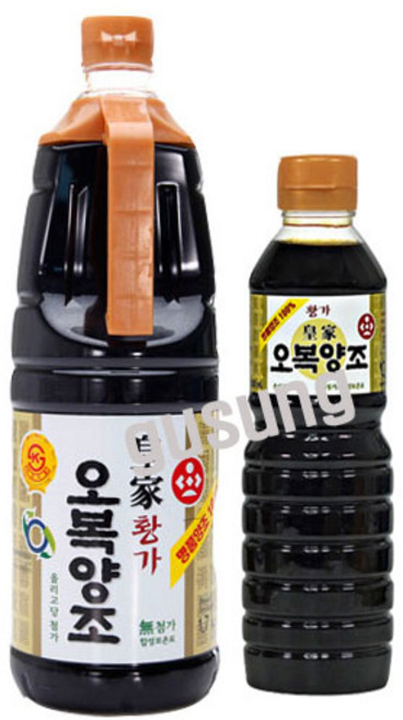 오복 간장[황가]1.7L+900ml, 2.6L, 1개