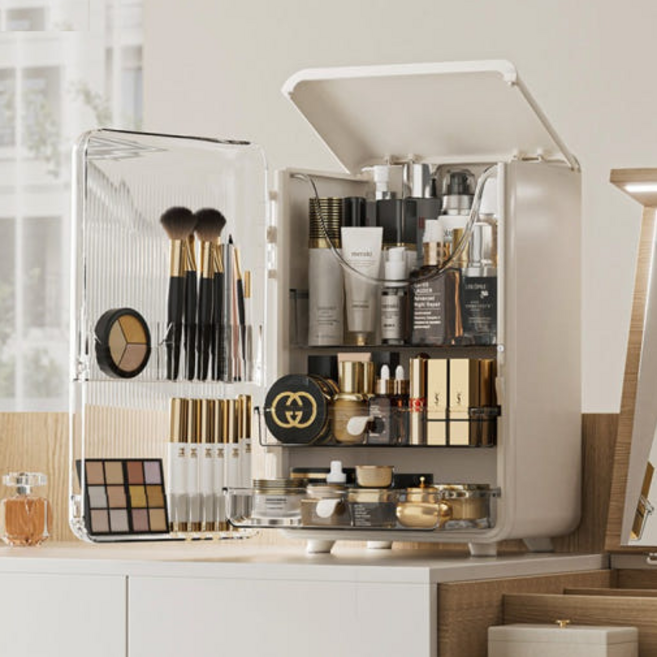 대용량 화장품정리함 뷰티케이스 립스틱 브러쉬 2.0버전, 1개, 상세페이지 참조