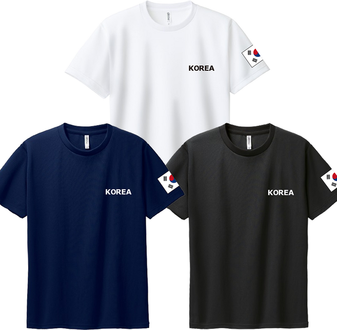 [1+1+1] 3종 세트 ROKA 키즈 유아 여아 남아 로카티 반팔티 아동 주니어 가족티 군인티 기능성 쿨론 반팔 티셔츠 아동용