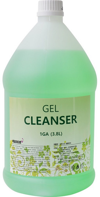 4uskin 젤클렌져 대용량 네일샵전용, 1개, 3.8L