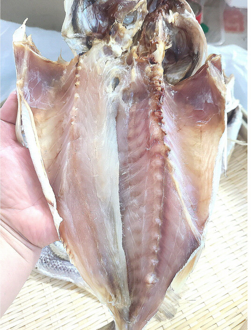 특대 반건조 민어 400g 내외 살집 두툼 손질 완료 (속초 가공), 1개, 특대 2kg (5미)