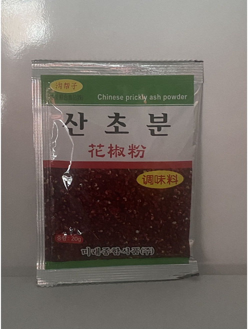 판다중국식품 산초분 산초분말 향신료 20g, 3개