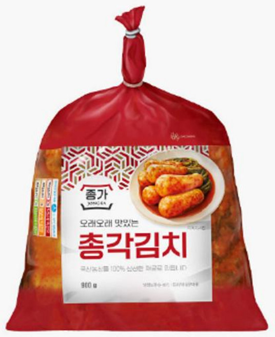 [종가] 종가 오래오래 맛있는 총각김치, 900g, 1개