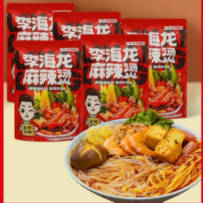 동북 원조 리해룡마라탕 lihailong 마라세가지매운맛 단계, 5개, 437g