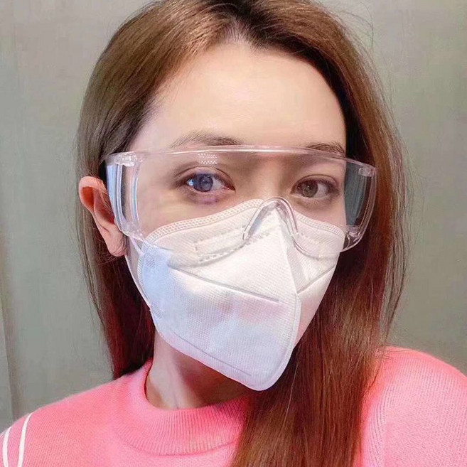 護目鏡 防塵防飛濺 騎車防風 安全防護眼鏡, 1個, 【1付裝】