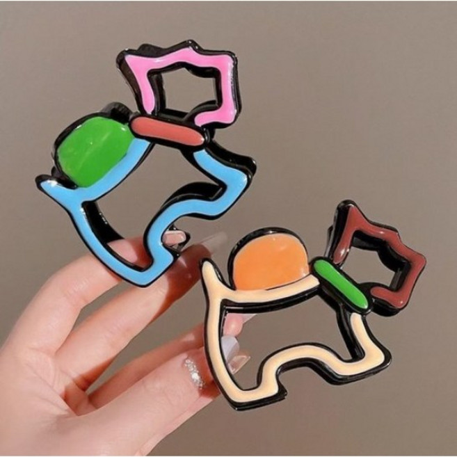 반묶음 미니 헤어클립 집게핀 귀여운 강아지 머리 집게(1+1)H314