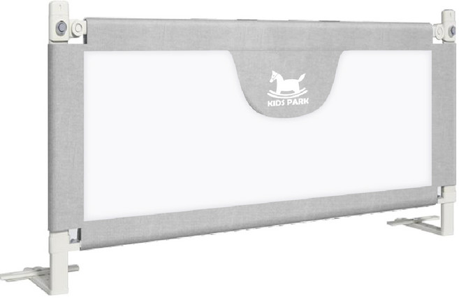 KIDS PARK 150cm 床邊護欄 (檢驗合格/多款花色), 灰色