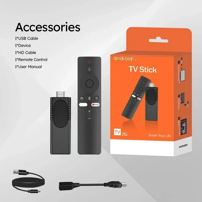 공장 직접 MX10-F3 TV 스틱 4K 안드로이드 11 Allwinner H313 2.4G 및 5G Wifi tv 화재, 01 2GB 8GB