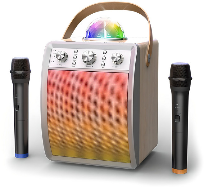 엠지텍 락클래식 디스코 블루투스 스피커, 혼합색상