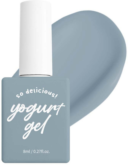 요거트젤 컬러젤네일 그로서리 젤폴리쉬 매니큐어, 74번 머드 그레이, 8ml, 1개