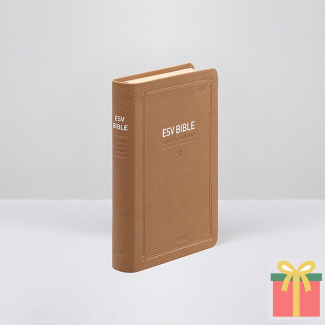 영문 ESV BIBLE 중 단본 영어성경책, 아가페출판사, ESV영문_무지퍼_브라운