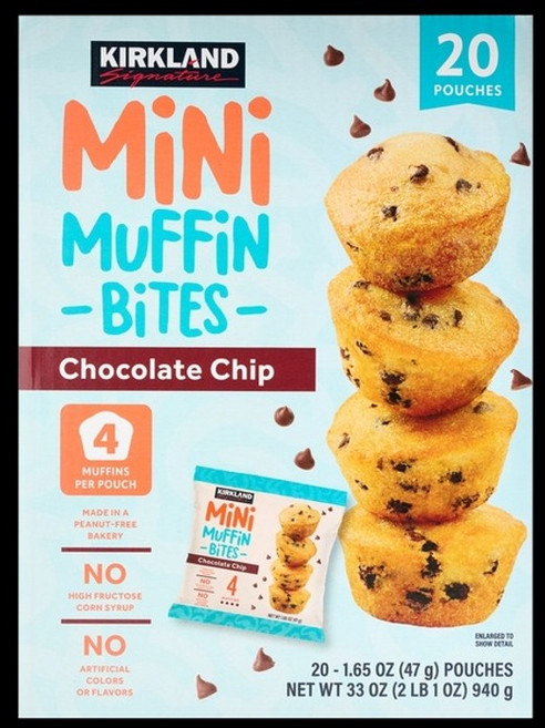 커클랜드 초코칩 미니머핀 20개입