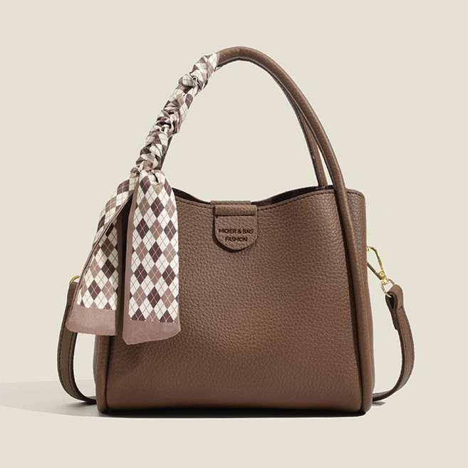 주니지니네 부드러운 가죽 버킷백 여성 숄더백 핸드백 G11