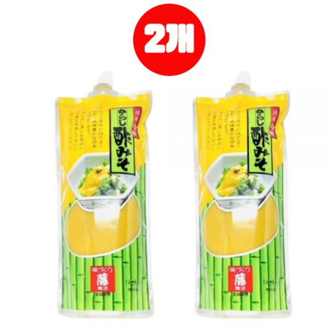 일본 스미소 소스 카라시 업소용 대용량 1kg x 2팩 오마카세