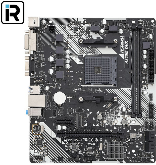 A320M-DVS AMD A320 메인보드 AM4 애즈락
