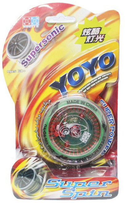 炫酷燈光溜溜球 合金發光溜溜球 /一個入 有閃光 YOYO溜溜球 軸承溜溜球 -CF119449, 1個, 一個入