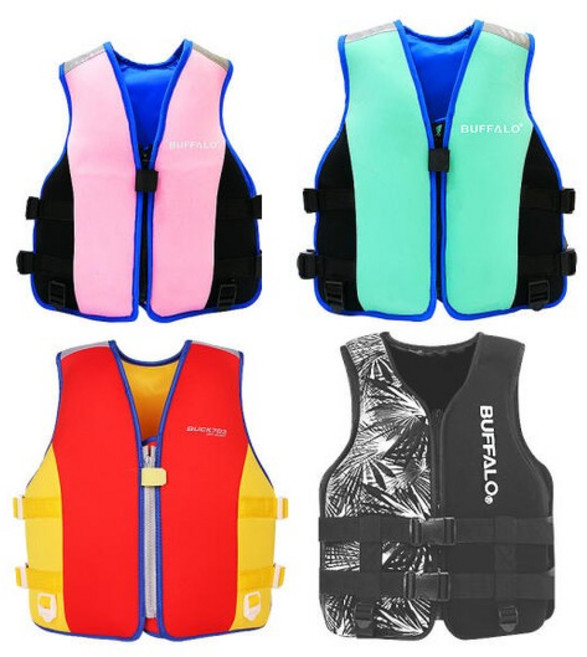 아트박스/버팔로 BUFFALO 네오프렌 어린이 아동 구명조끼 1P