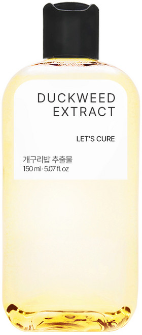 레츠큐어 개구리밥 부평초 추출물 토너 150ml 수분 민감 건성 진정 스킨, 1개