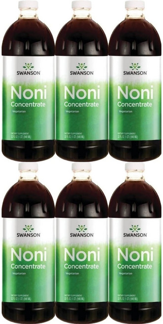 스완슨 고흡수 노니 액상 액체, 6팩, 946ml