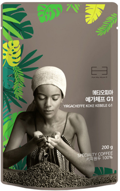 [본사직영] EASTIVE 이스티브 커피 원두 에티오피아 예가체프 G1 200g, 1개, 1개, 1개입