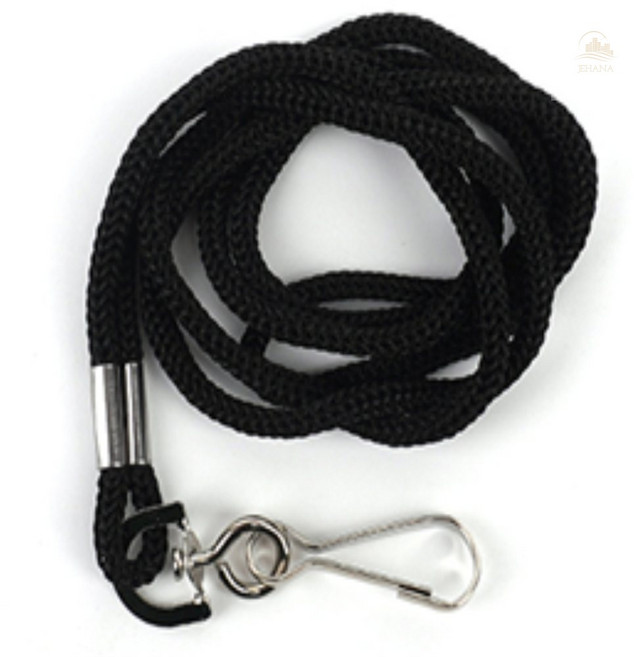 조은하나 나일론 고리형 한쪽 목걸이줄 1P, 그레이