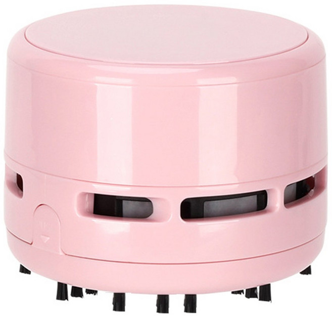 미니 데스크탑 청소기 휴대용 책상사무실 자동차 먼지 집진기 가정용 청소 전문가, 분홍색
