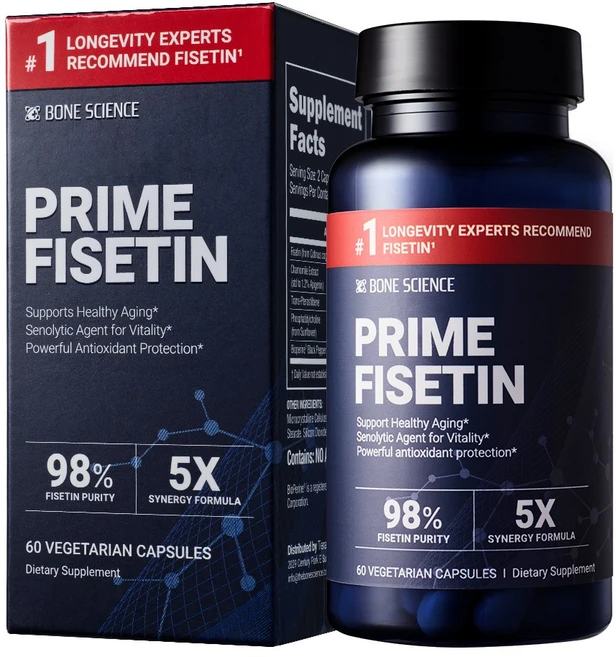 본사이언스 프라임 피세틴 PRIME FISETIN 525mg 60캡슐, 1개, 60정 - 쿠팡